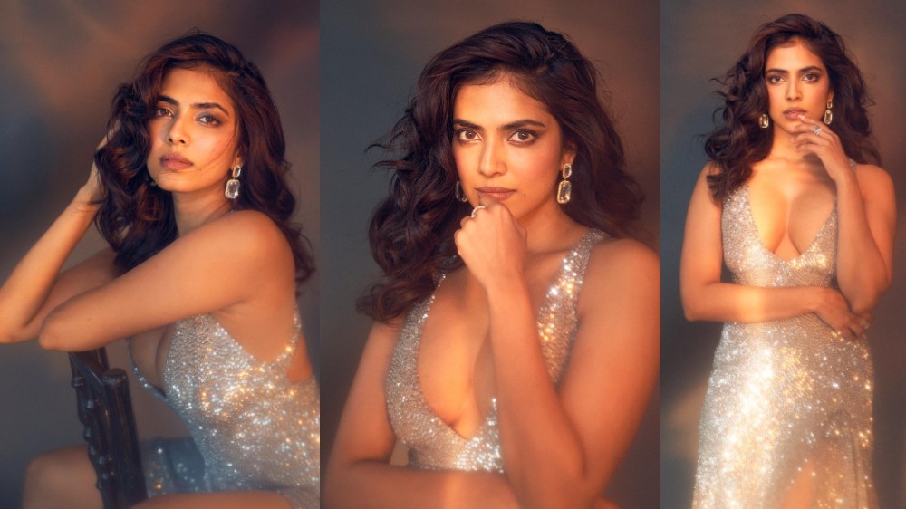 Malavika Mohanan glows in sequin dress, fans go crazy