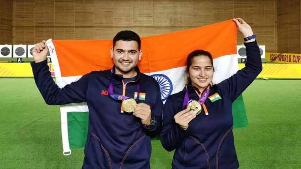 Anish, Sangwan win bronze in Shooting WC