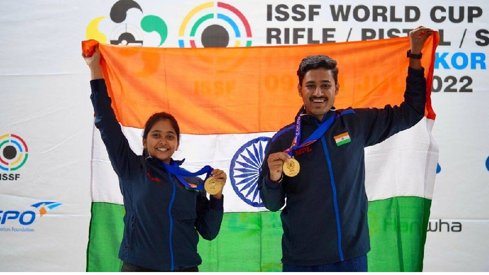 Mehuli-Tushar clinches second gold for India