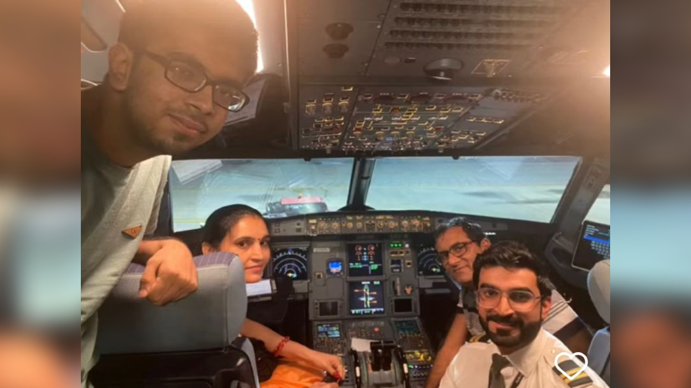 Viral video: Pilot flies parents home as a surprise Viral video: Pilot flies parents home as a surprise