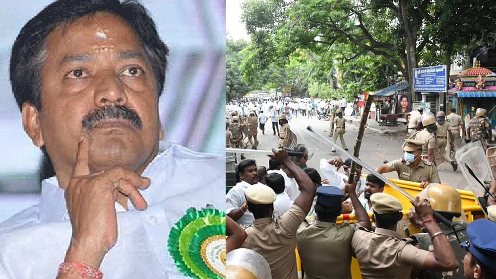 Violence at HQ: C Ve Shanmugam seeks transfer of case to CBI