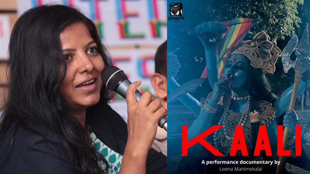 Filmmaker Leena Manimekalai reacts to backlash over Kaali poster Filmmaker Leena Manimekalai reacts to backlash over Kaali poster