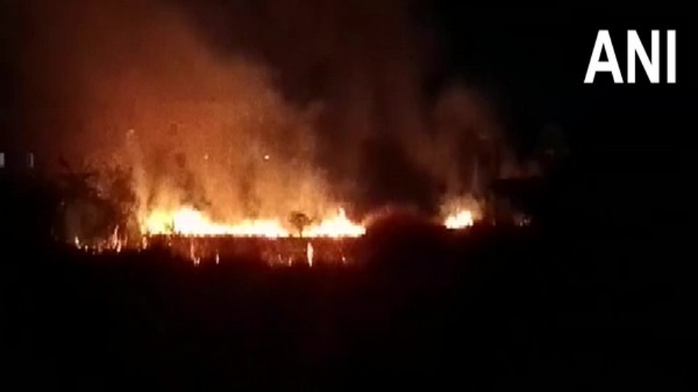 Fire breaks out in West Bengals Kandi forest area