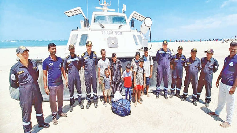 7 more Lankan refugees land near Dhanushkodi seeking asylum