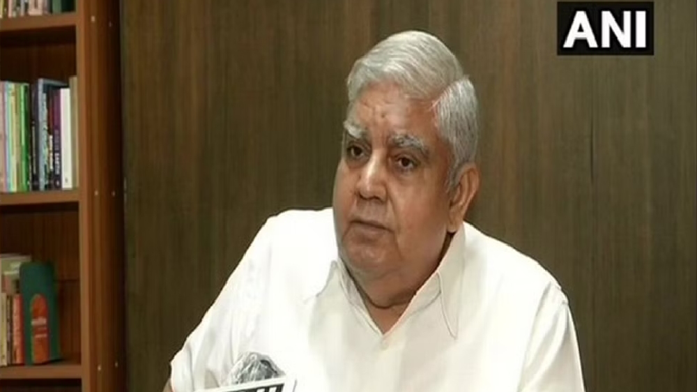 NDA VP runner Dhankhar withdraws from SC chamber allotment process