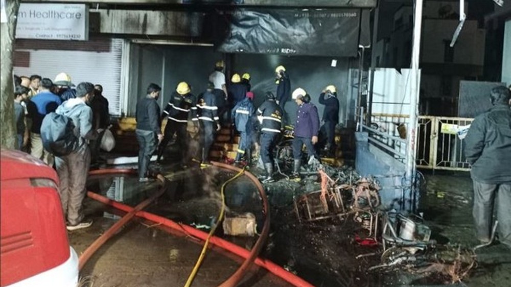 Pune: Fire breaks out in electric bike showroom
