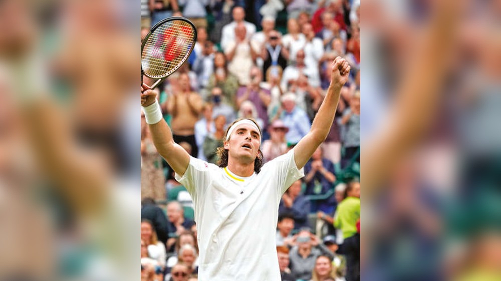 Tsitsipas sets up Kyrgios clash with win Tsitsipas sets up Kyrgios clash with win