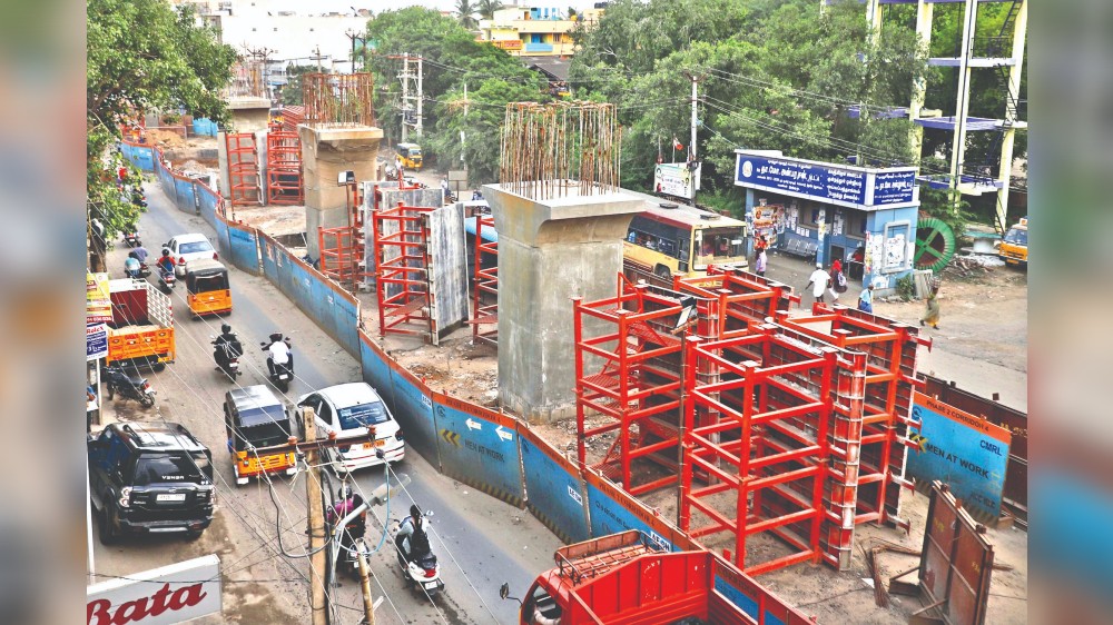 CMRL speeds up construction in corridor 4 with 27 stations