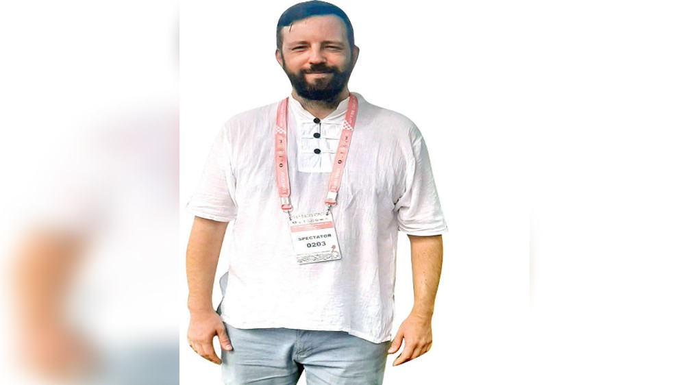 Hungarian officials at venue to learn about hosting Olympiad