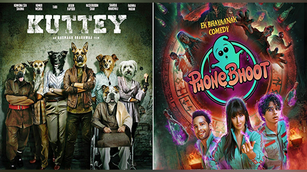 Arjun Kapoors Kuttey to clash with Katrinas Phone Bhoot