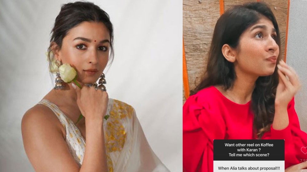 Mimicry video of actress Alia Bhatt goes viral, fans react Mimicry video of actress Alia Bhatt goes viral, fans react
