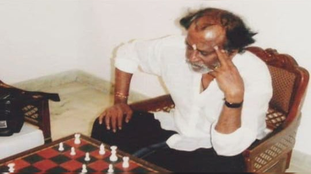 An indoor game I love the most: Rajinikanth wishes chess minds An indoor game I love the most: Rajinikanth wishes chess minds