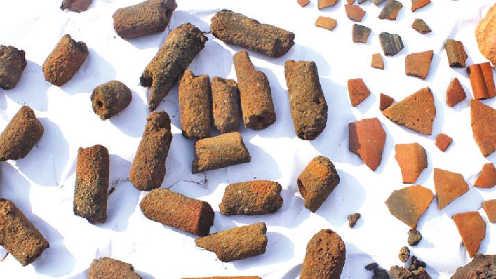 Megalithic age iron smelting furnace found near Srivilliputhur