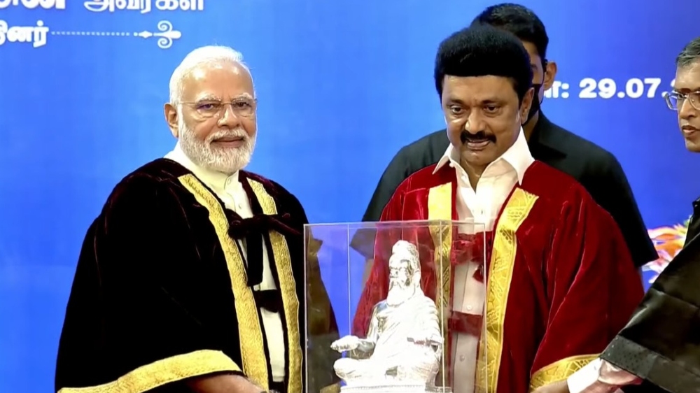 A day of aspirations: Modi at Anna University convocation