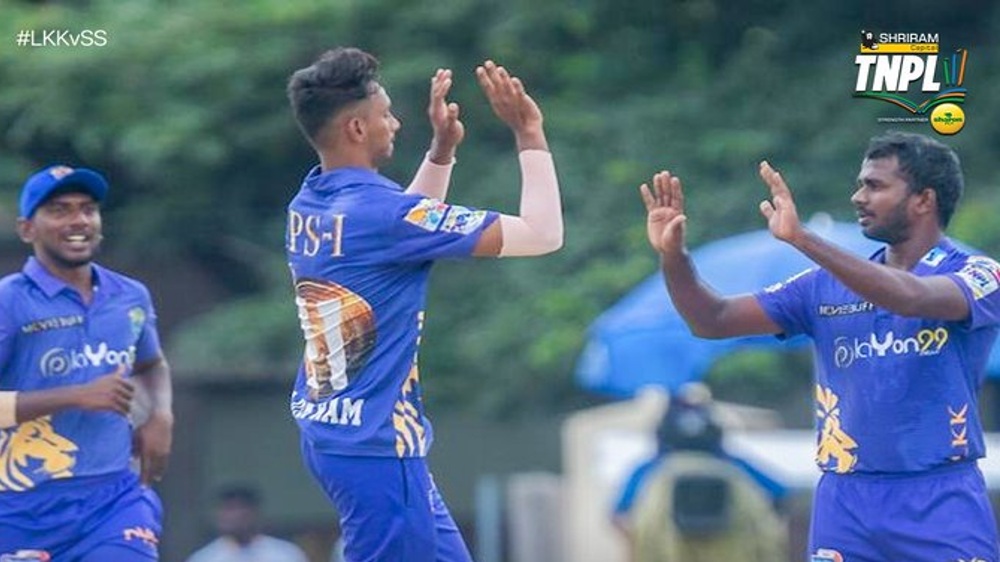 TNPL 2022: Salem Spartans scores 146/9 against Lyca Kovai Kings