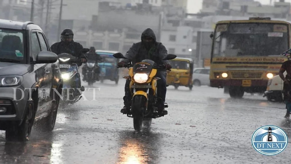 Heavy rainfall warning issued to Western Ghats districts of TN Heavy rainfall warning issued to Western Ghats districts of TN