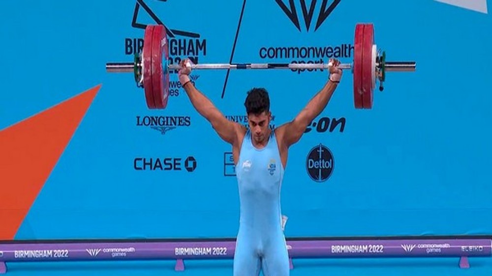 Weightlifter Achinta Sheuli bags Indias third gold at CWG Weightlifter Achinta Sheuli bags Indias third gold at CWG