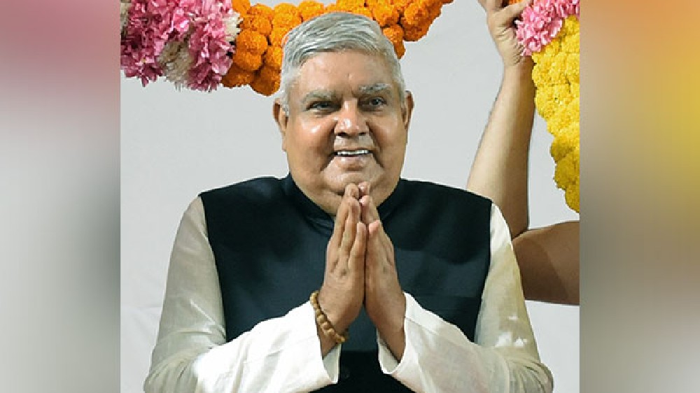 Dhankhar to take oath as 14th Vice President of India today