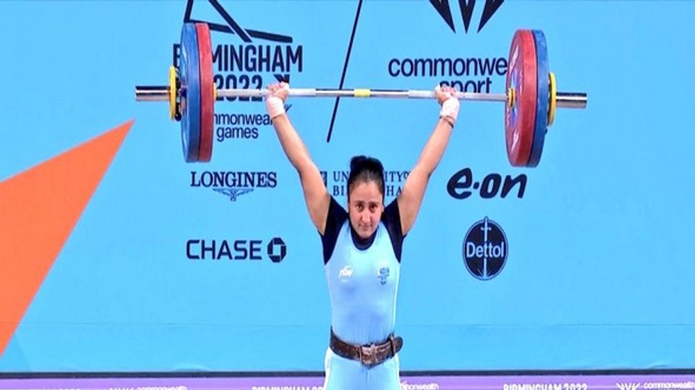 Harjinder Kaur wins bronze medal in Womens 71kg final