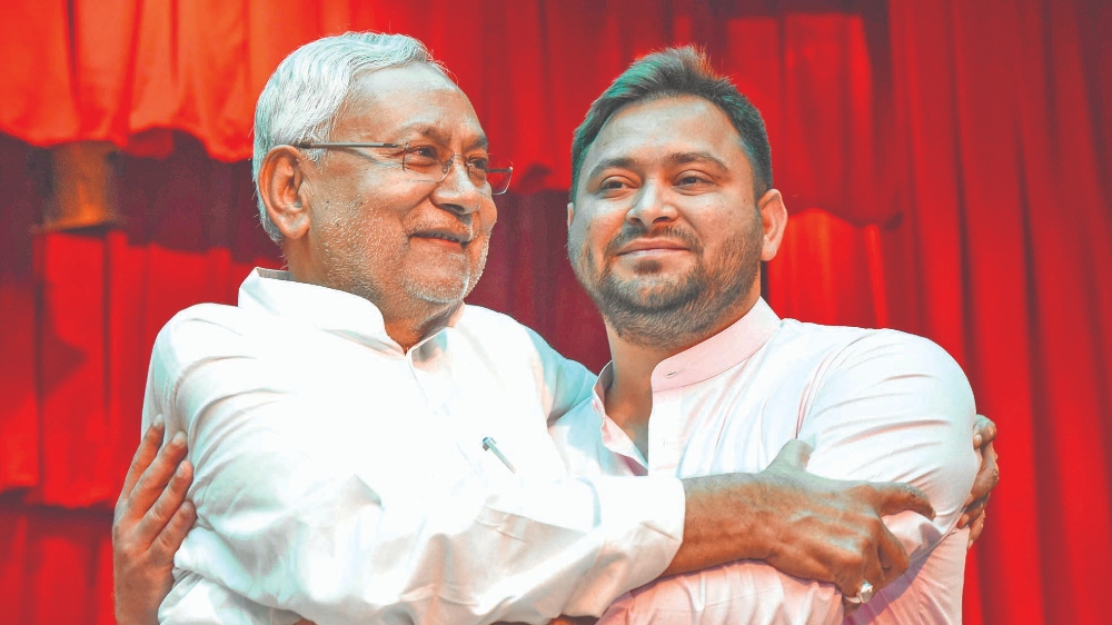 Back as CM, Nitish says BJP should worry about LS 2024