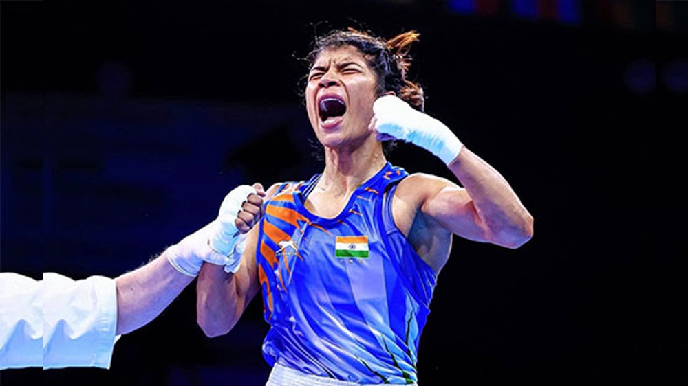 Zareen wins gold, defeats Carly Naul in Light Flyweight category