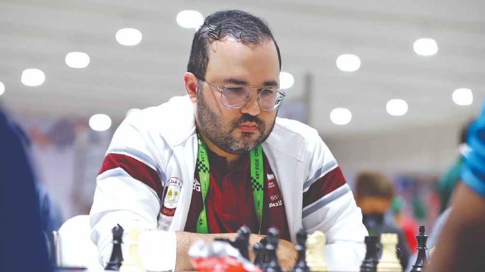 Ghanem returns to chess after 10 years via Olympiad