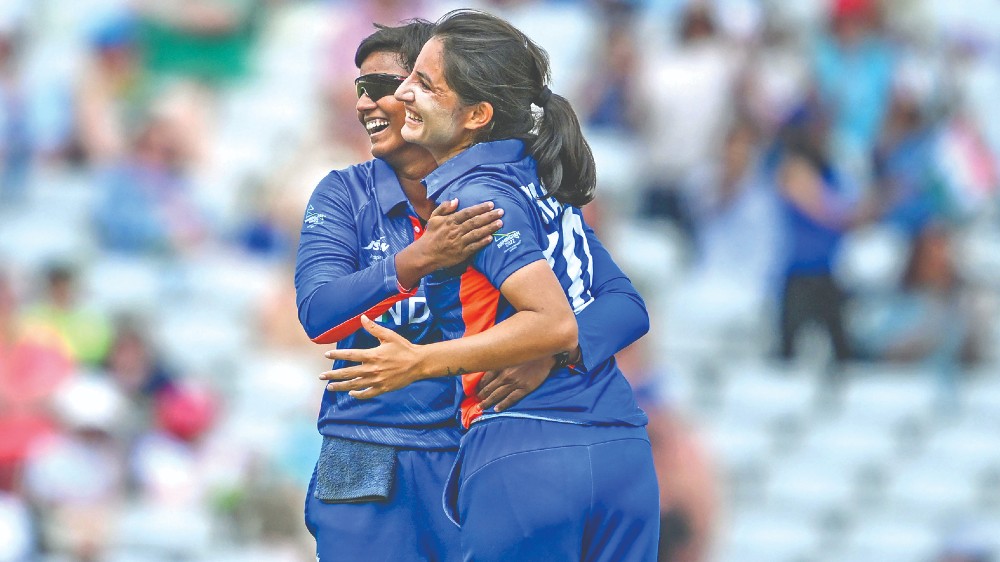 Indian women’s cricket team mauls Barbados by 100 runs