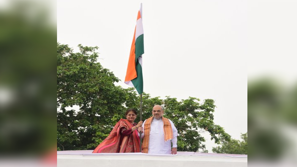 Har Ghar Tiranga: Shah hoists national flag at residence
