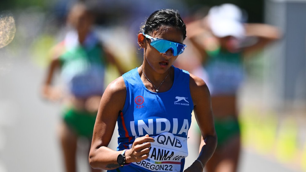 Priyanka Goswami clinches silver in womens 10,000m race walk