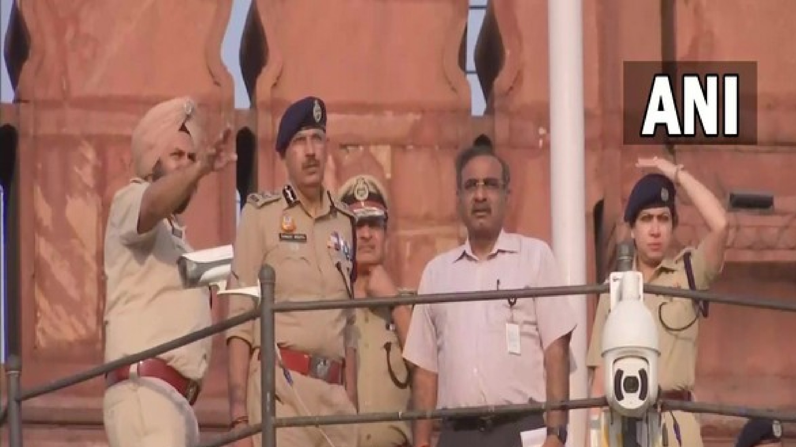 Composite security system set up in & around Red Fort for I-Day