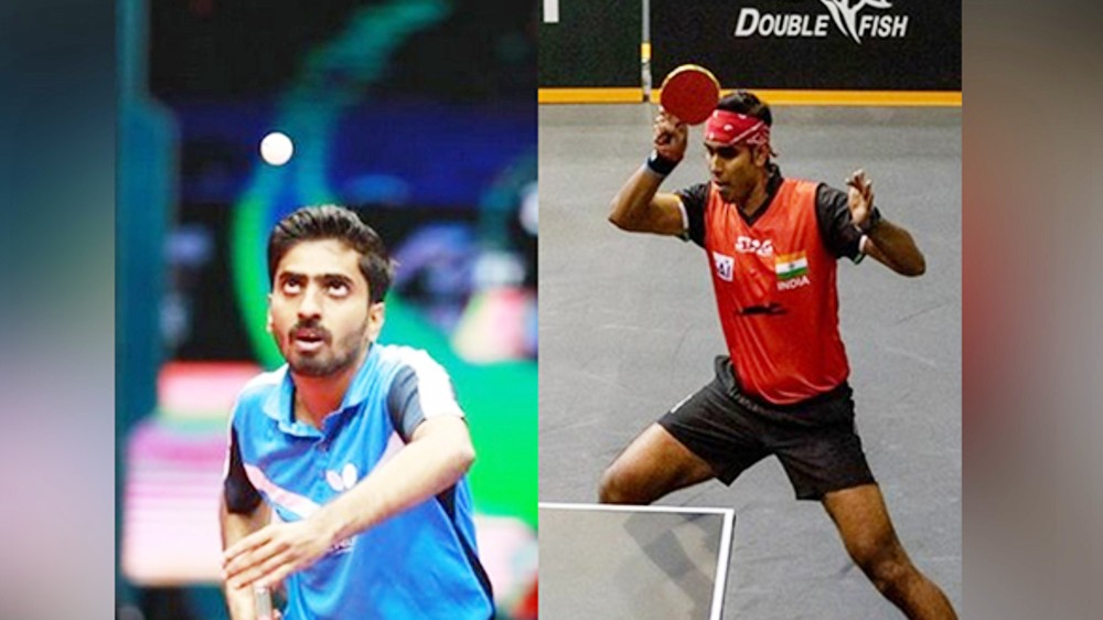 Kamal-Sathiyan clinch silver medal in mens doubles TT final