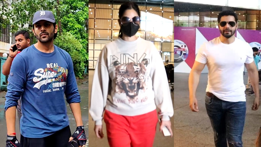 Kartik Aaryan to Katrina: B-town celebs slay in casual wear