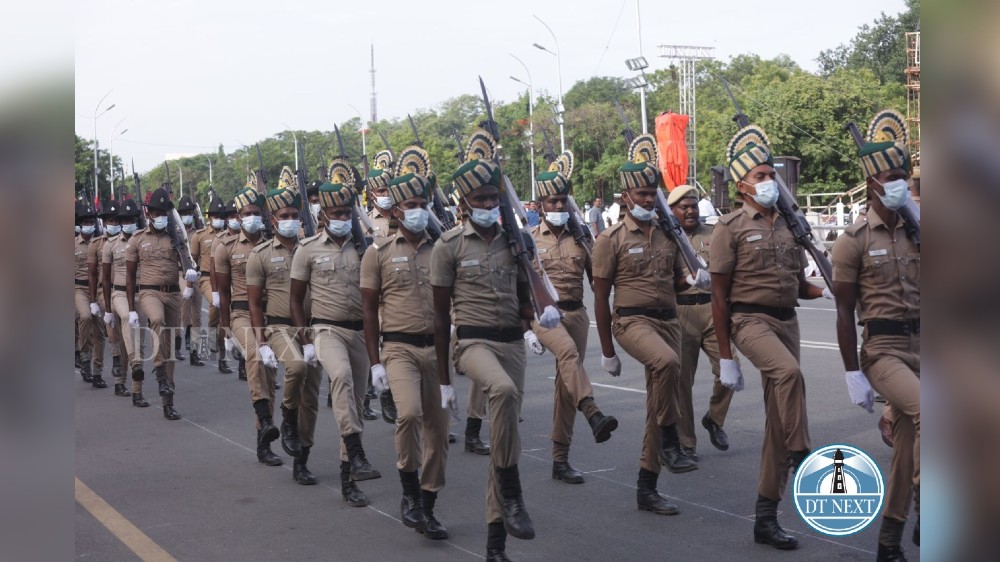 75th I-Day celebrations: 2nd day rehearsal held in Chennai