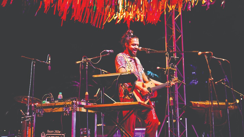 One-man show: Chennai-based live loop artist is a band by himself