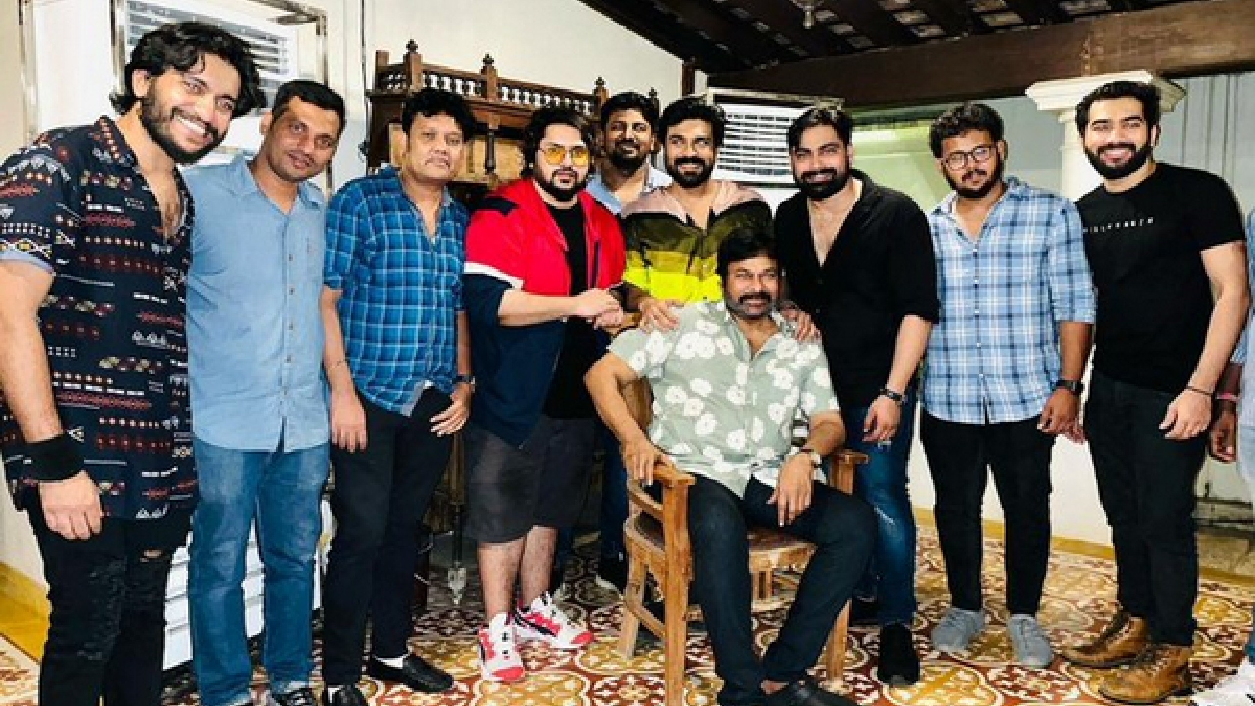 Heres how Chiranjeevi celebrated his birthday