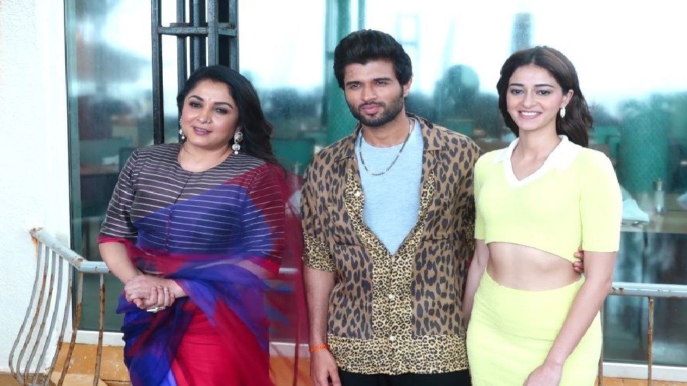 Ananya Panday, Vijay Deverakonda dazzle at Liger promotion event