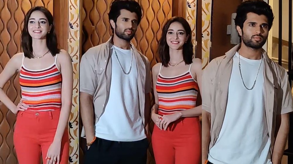 Deverakonda, Ananya spotted promoting ‘Liger’: check looks
