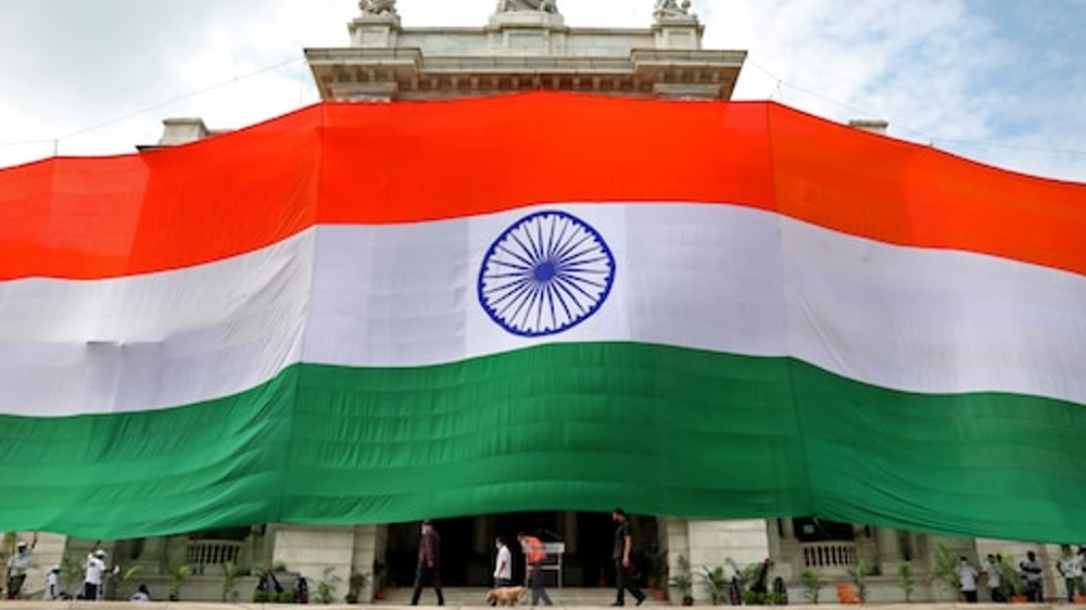 Modis mother distributes flags, joins Har Ghar Tiranga campaign