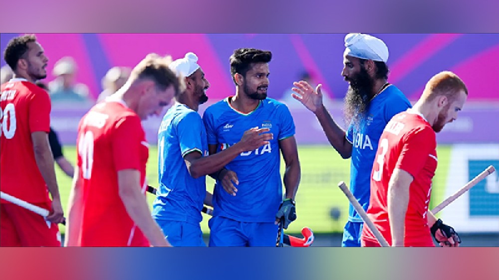 India plays out 4-4 draw against England