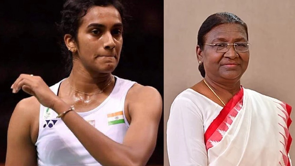 Sindhu won nations heart by winning historic gold at CWG: Murmu