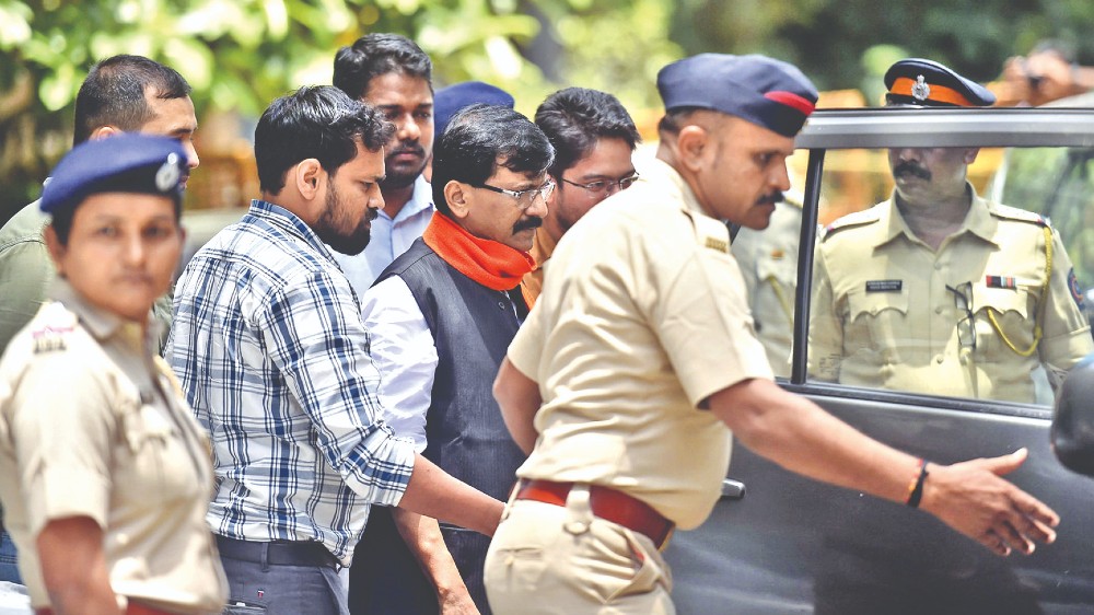ED claims Raut got Rs 1 cr; gets his custody till Aug 4