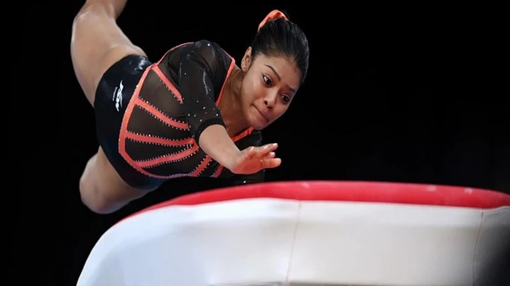 Indian gymnast Pranati Nayak finishes 5th in vault final