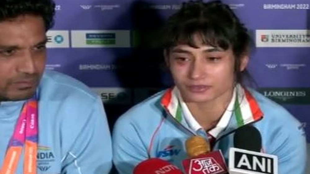 Wrestler Gehlot unhappy with Bronze win, sends emotional message