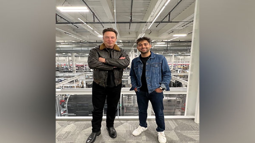 Elon Musk meets his Twitter friend from India, see duos picture