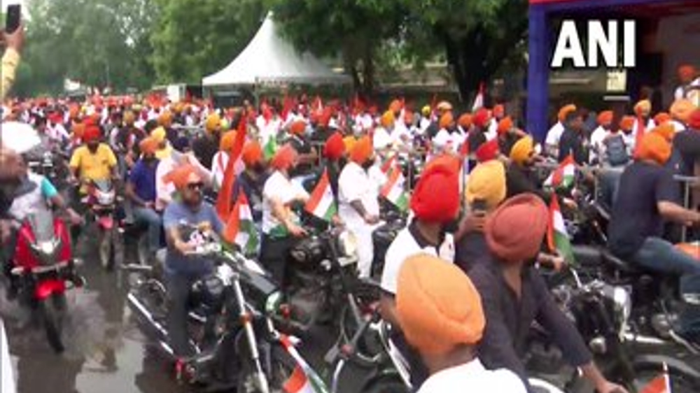Kishan Reddy flags off bike rally to mark 75 yrs of Independence Kishan Reddy flags off bike rally to mark 75 yrs of Independence