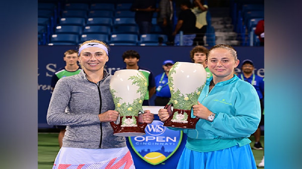 Cincinnati Masters: Kichenok, Ostapenko wins womens doubles title