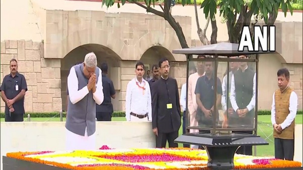 Dhankhar to take oath as 14th VP of India, pays tribute to Gandhi