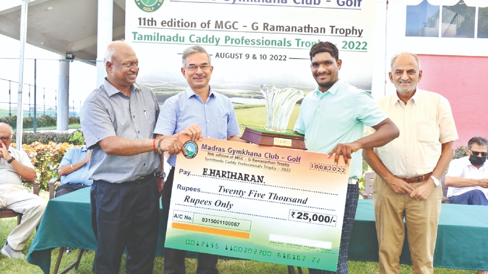Tamil Nadu caddies tournament back in full swing