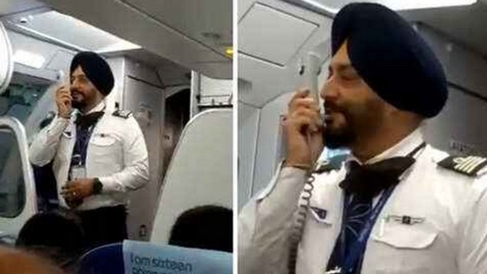 Pilot making announcement in Punjabi, English delights netizens