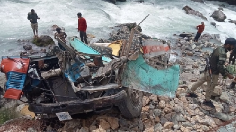 7 ITBP jawans killed, 32 injured as bus falls into J&K gorge